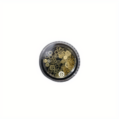 100pcs Steampunk Mechanical Gear Nail Art Decoration Kit