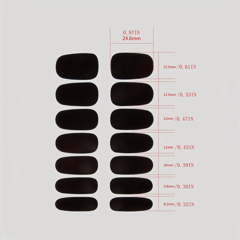 Leopard Print Nail Polish Sticker - Self Adhesive Glitter Gel Nail Strip
