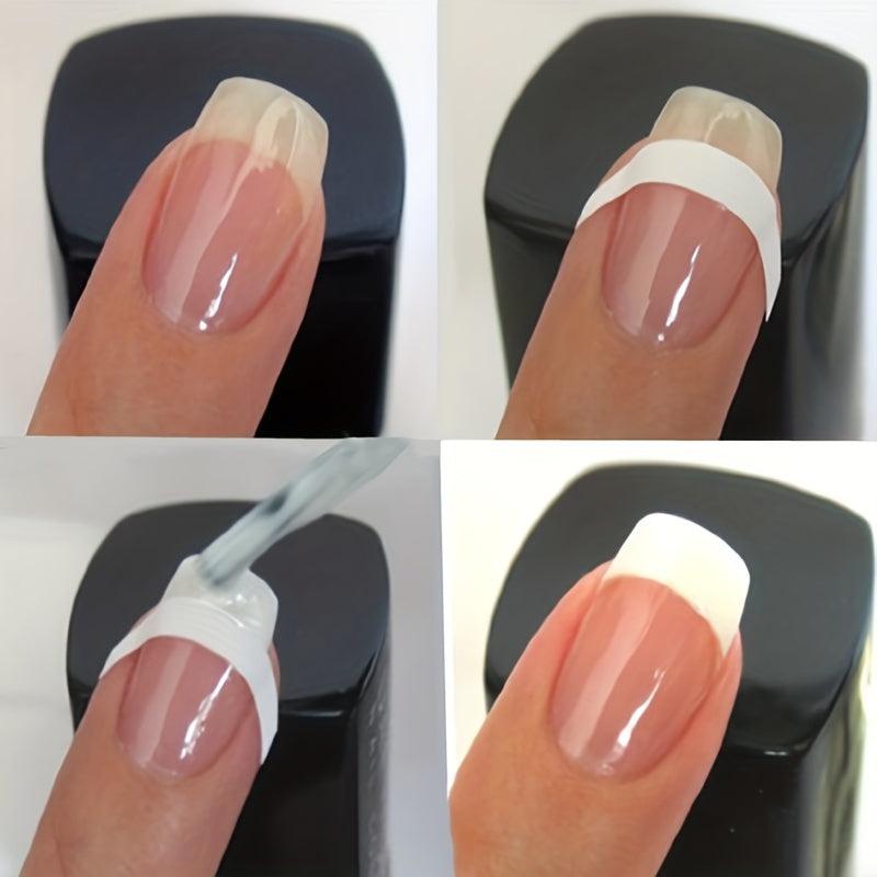 51 Pcs French Manicure Nail Stickers Self Adhesive DIY Tools