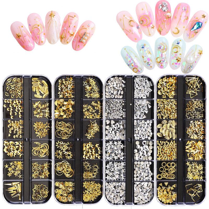 3D Nail Art Metal Decoration Rivet Nail Art Jewelry