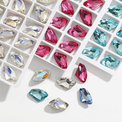 Aurora Glass Crystal Nail Art Rhinestones 10 Pcs