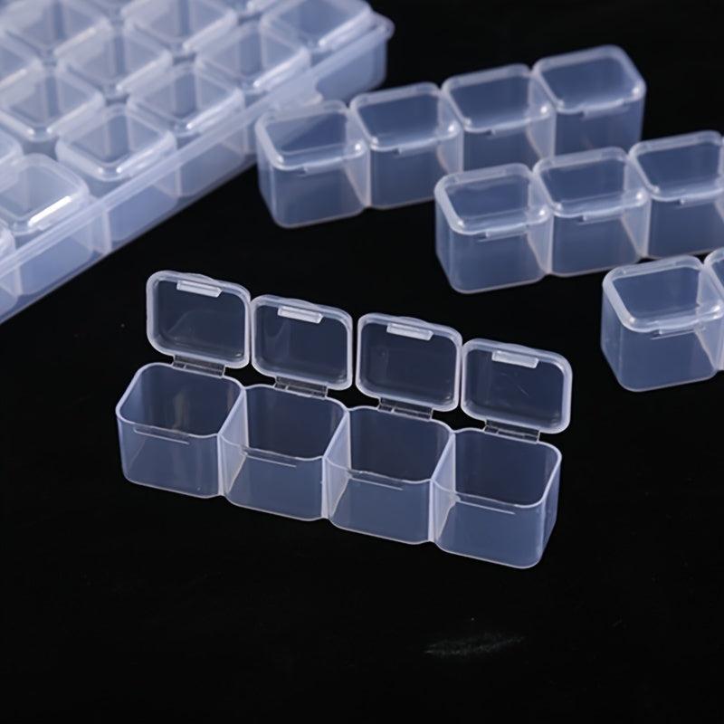 Nail Art Jewelry Storage Box 56 Grids for Accessories Display Earrings Beads