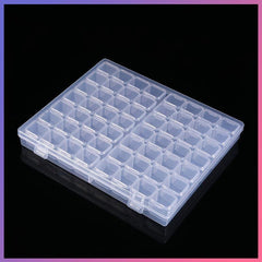Nail Art Jewelry Storage Box 56 Grids for Accessories Display Earrings Beads
