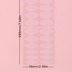 Nail Forms False Tips For Gel Extension French Line Silicone Pad Mold