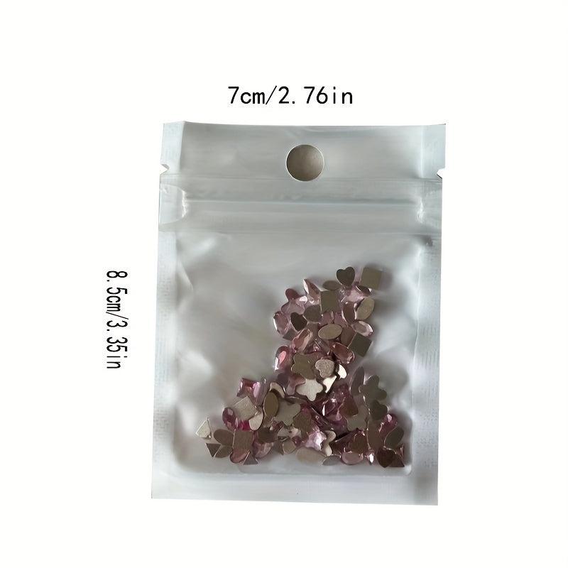 Round Nail Art Rhinestones Crystal AB - DIY or Nail Salons