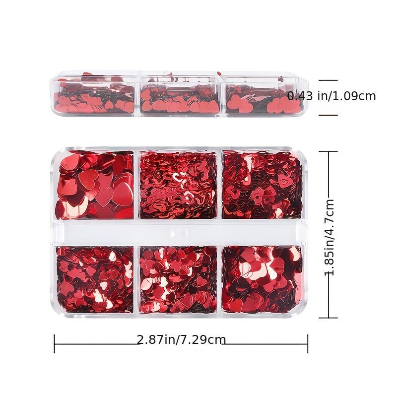 Epoxy Resin Glitter Fillings Mixed Love Hearts Butterfly Sequin DIY Accessories