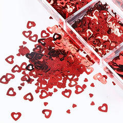 Epoxy Resin Glitter Fillings Mixed Love Hearts Butterfly Sequin DIY Accessories