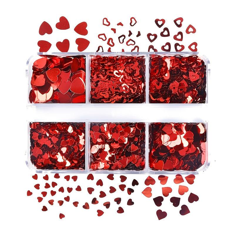 Epoxy Resin Glitter Fillings Mixed Love Hearts Butterfly Sequin DIY Accessories