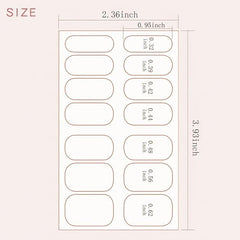 Chrysanthemum Nail Polish Strips Full Nail Wraps for Women and Girls