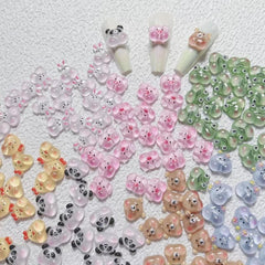 Frog Nail Charms for DIY Art and Nail Designs