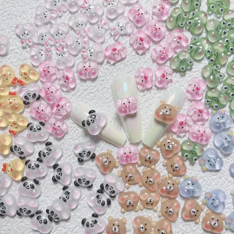 Frog Nail Charms for DIY Art and Nail Designs