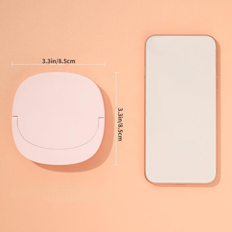Rechargeable Mini LED Makeup Mirror Portable Beauty Mirror for Travel and Makeup