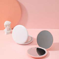 Mini Portable LED Makeup Mirror Handheld Foldable Pocket Mirror Light