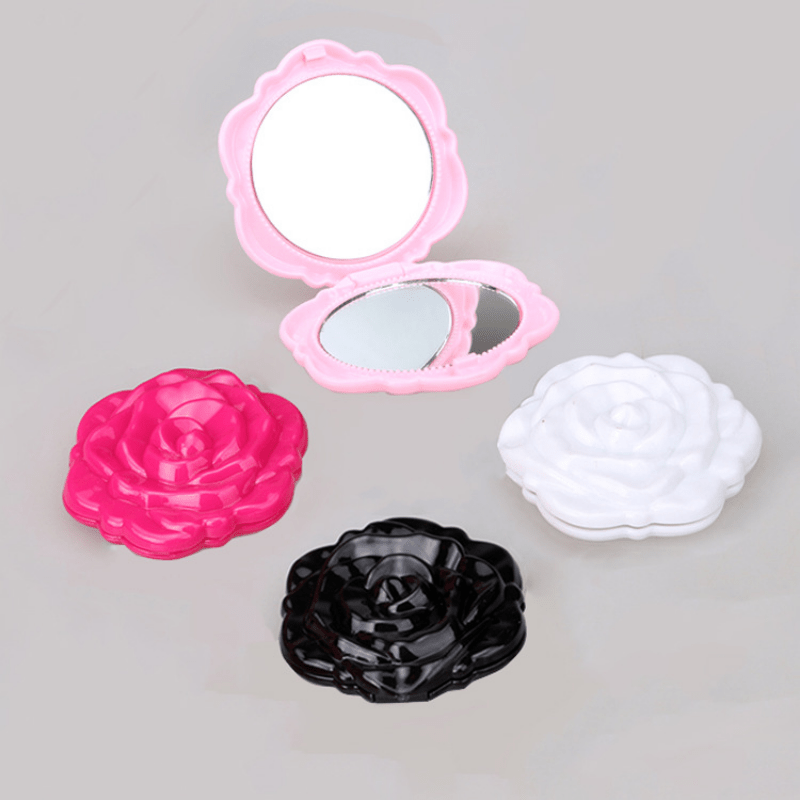 Double Sided Folding Makeup Mirror Portable Travel Beauty Tool
