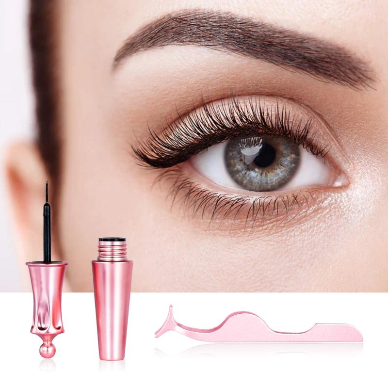5 Pairs Magnetic Eyelashes & Eyeliner Kit - No Glue Needed