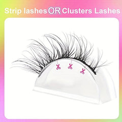 Wispy Lash Cluster Extension Cat Eye False Eyelashes 7 Pairs