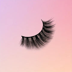 7 Pairs 3D Silk False Eyelashes Slender Wispy Lashes 16 18mm