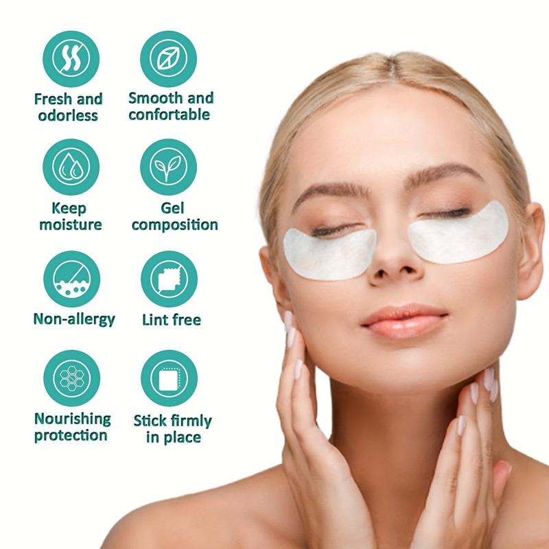 22pcs Eyelash Extension Kit: Lash Remover, Eye Pads, Tape, Microbrush