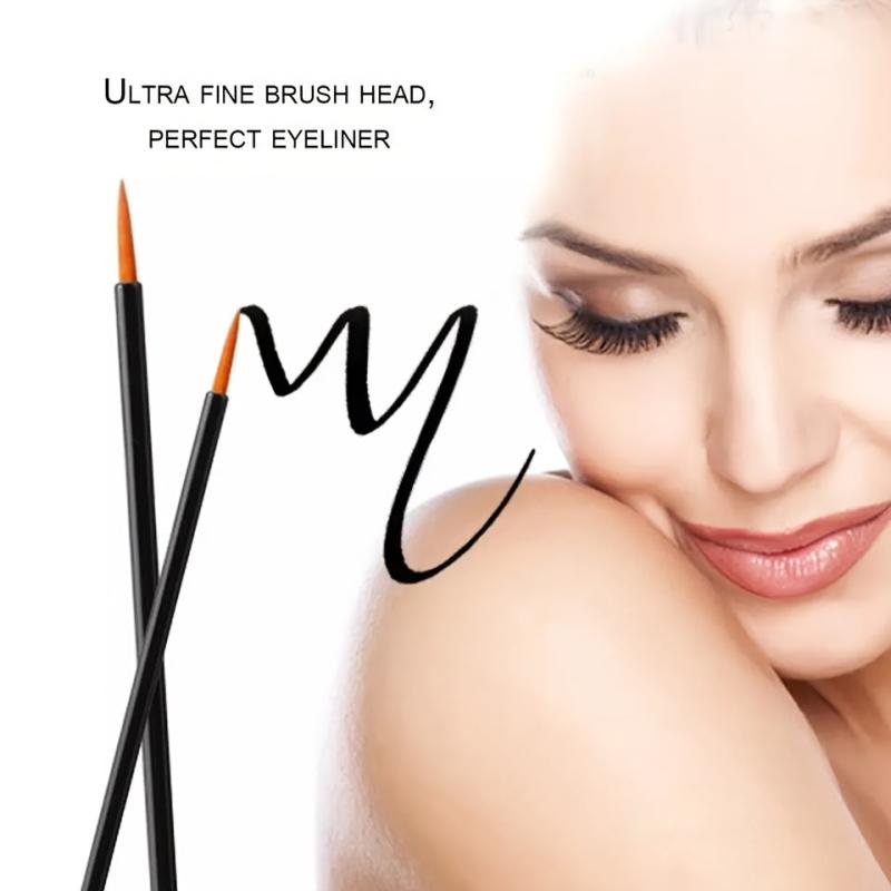 50Pcs Eyeliner Brush One Off Liquid Eyeliner Applicator Wand
