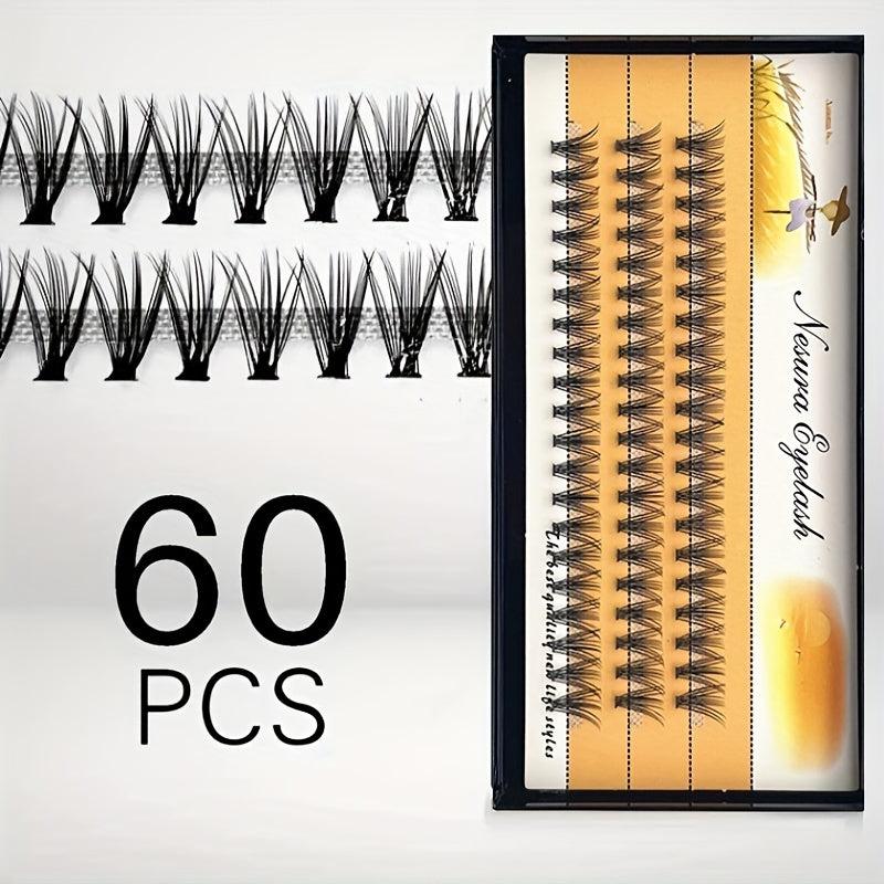 20D 0.07C Long Cluster Lashes 8-14mm Easy DIY Faux Mink Eye Makeup