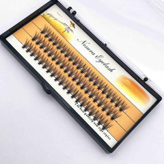 20D 0.07C Long Cluster Lashes 8-14mm Easy DIY Faux Mink Eye Makeup