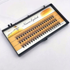 20D 0.07C Long Cluster Lashes 8-14mm Easy DIY Faux Mink Eye Makeup