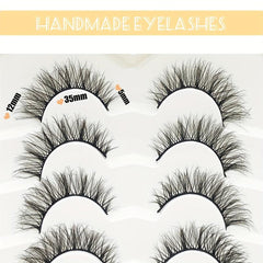 Cat Eye Natural Look False Eyelashes 7 Pairs