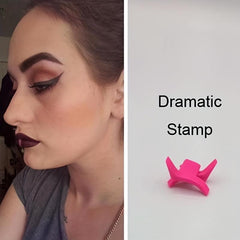 Silicone Wing Eyeliner Stamp Models Eyeshadow Stencil Classic Style O