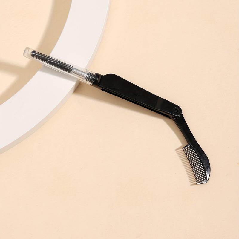 2 in 1 Folding Eyelash Eyebrow Brush Cap