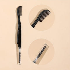 2 in 1 Folding Eyelash Eyebrow Brush Cap