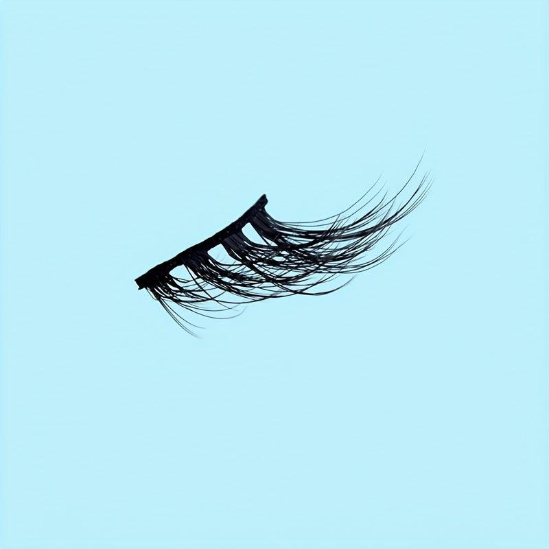 6 Pairs Natural Looking Cat Eye False Lashes for Makeup