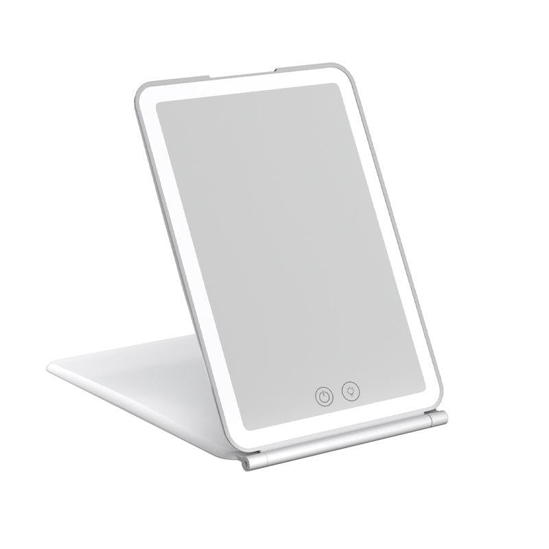 LED Makeup Mirror With 80 LED Lights Travel Touch Screen Cosmetic Mirror