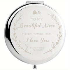 Mother's Birthday Compact Mirror - Unique Gift for Wife, Mom, Daughter