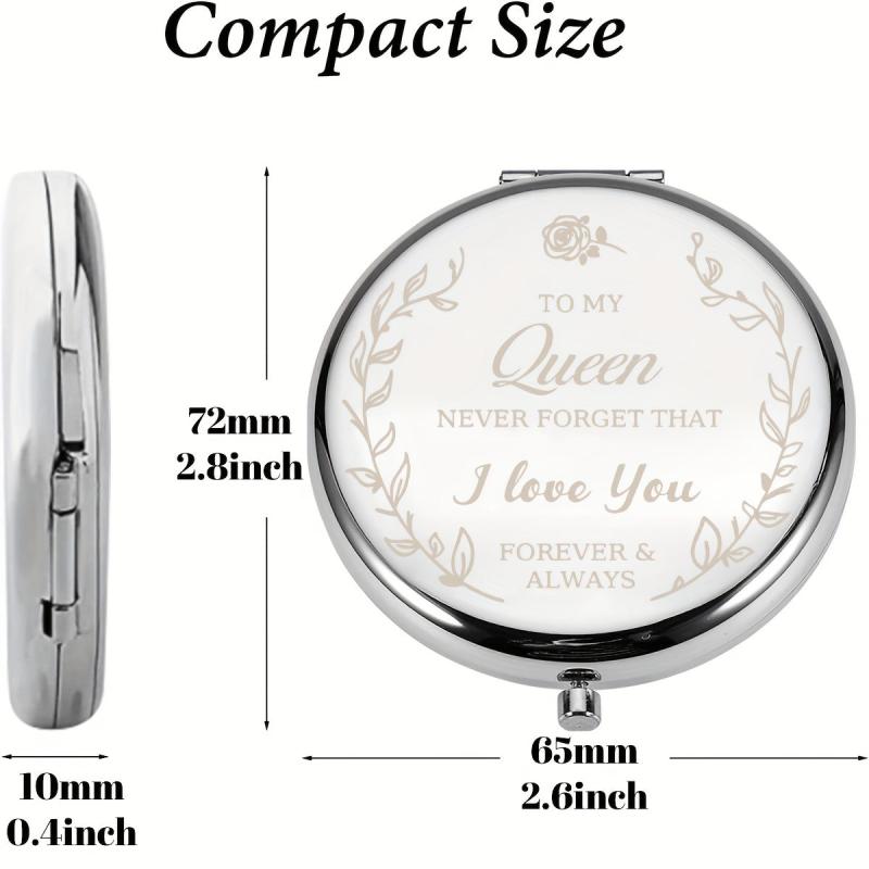 Mother's Birthday Compact Mirror - Unique Gift for Wife, Mom, Daughter