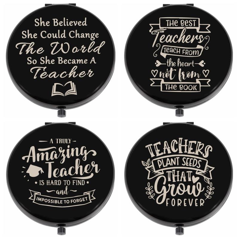 Teacher Appreciation Travel Makeup Mirror Thank You Gift