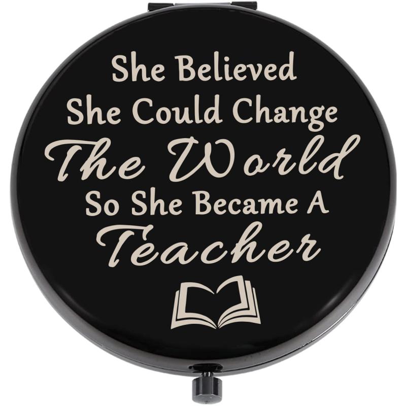Teacher Appreciation Travel Makeup Mirror Thank You Gift