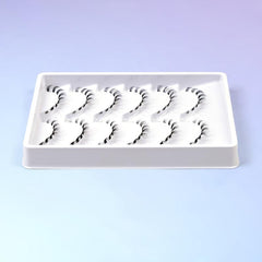 6 Pairs Bottom Lashes 3D Clear Band Natural Look Lower Eyelashes Wispy Kit