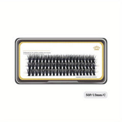50D Thick Self Grafted Faux Mink Cluster False Eyelashes
