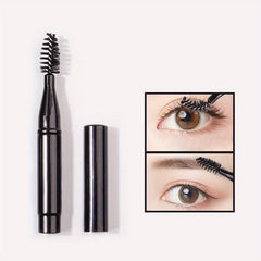 Mini Eyebrow Brush Eyelash Comb Mascara Wand Applicator Eye Brushes with Cap