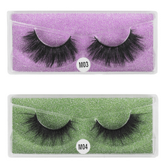 20 Pairs 3D Mink Lashes Natural Looking False Eyelashes Set Makeup Birthday Gift