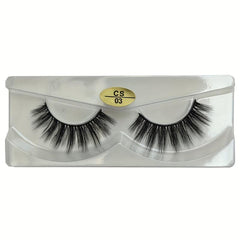 20 Pairs 3D Mink Lashes Set with Glitter Boxes for Makeup & Special Occasions