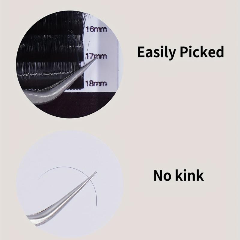 12 Rows Cluster Eyelashes Curling Extension Grafting False Eyelashes