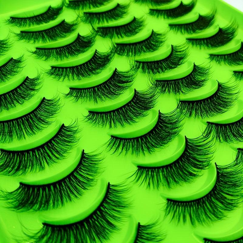 3D Faux Mink Lashes Natural False Eyelashes Dramatic Volume Lashes