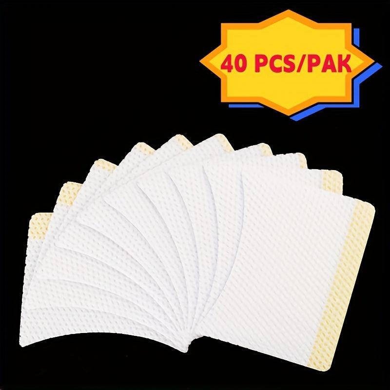 40 PCS Eyelash Extension Glue Cleaning Wipes Nail Polish Remover Lint Nail Wipes