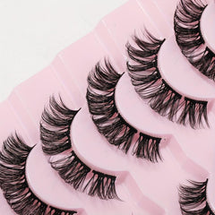 D Curl 14mm Mink Lashes Multipack | Natural Wispy Individual Eyelash Extensions