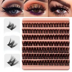 Natural Look Lash Clusters DIY C Curl Eyelash Extension Kit