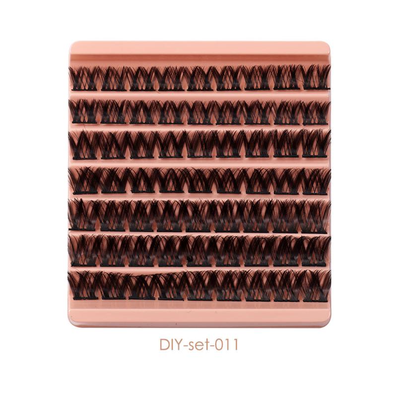 Natural Look Lash Clusters DIY C Curl Eyelash Extension Kit