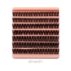 Natural Look Lash Clusters DIY C Curl Eyelash Extension Kit
