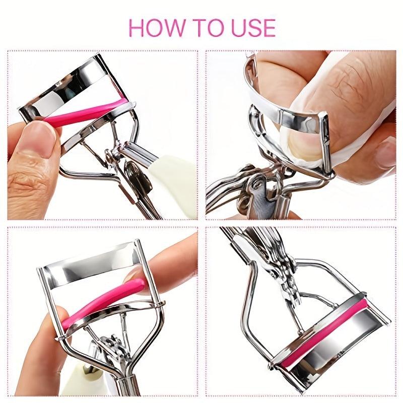 Eyelash Curler Refills Pads 30PCS 50PCS 100PCS Silicone Replacement Pads
