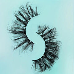 25mm 6D Faux Mink Eyelashes Soft Fluffy Wispy Natural False Lashes